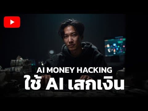 (FULL) AI Money Hacking 10 ทางลัดเปลี่ยน AI เป็นเครื่องผลิตเงิน