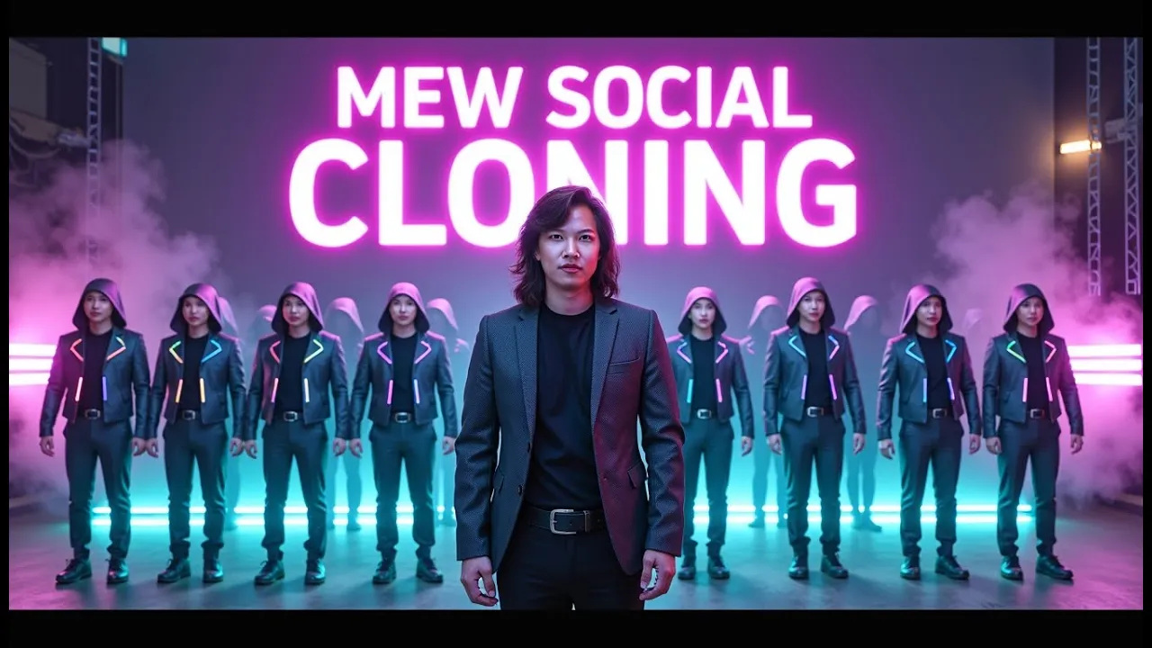 Mew Social AI Cloning